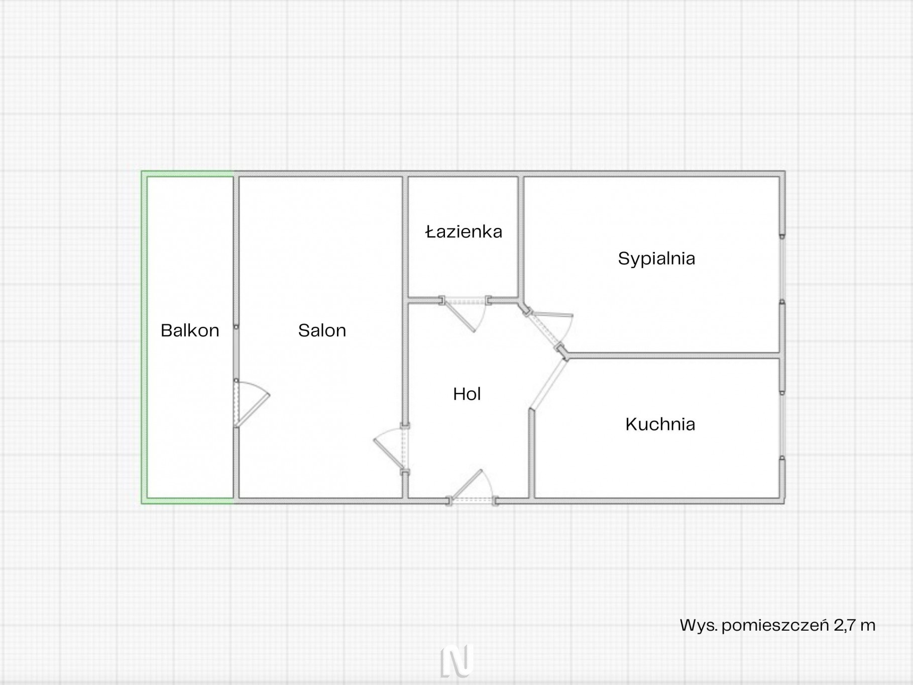 Mieszkanie Wynajem Łódź Łódź-Polesie Podchorążych