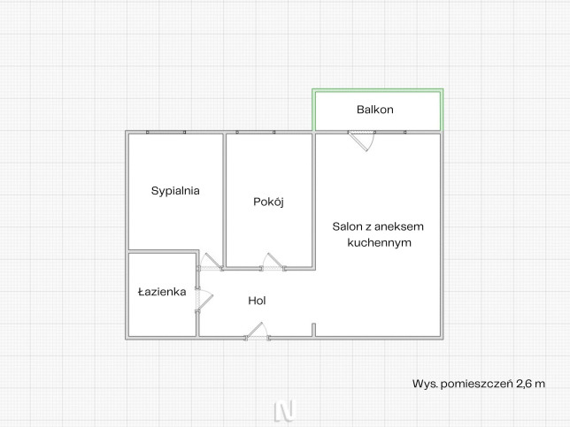 Mieszkanie Wynajem Łódź Łódź-Polesie Marcina Kasprzaka 18